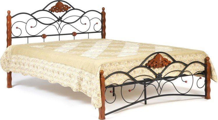 Кровать двуспальная Canzona Wood slat base (Канцона Вуд слэйт бэйз)