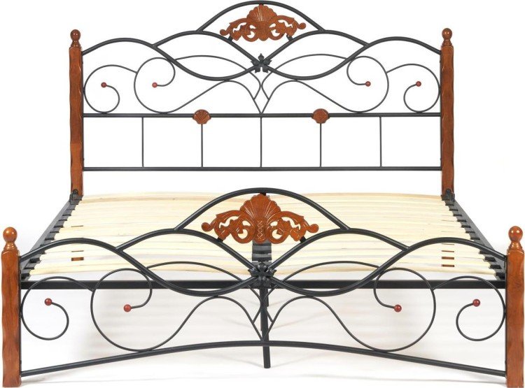 Кровать двуспальная Canzona Wood slat base (Канцона Вуд слэйт бэйз)